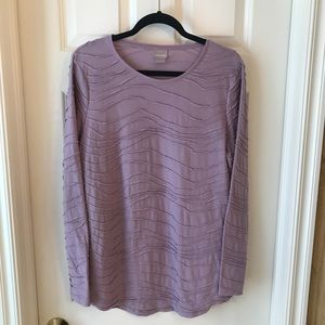 Chico’s textured tunic